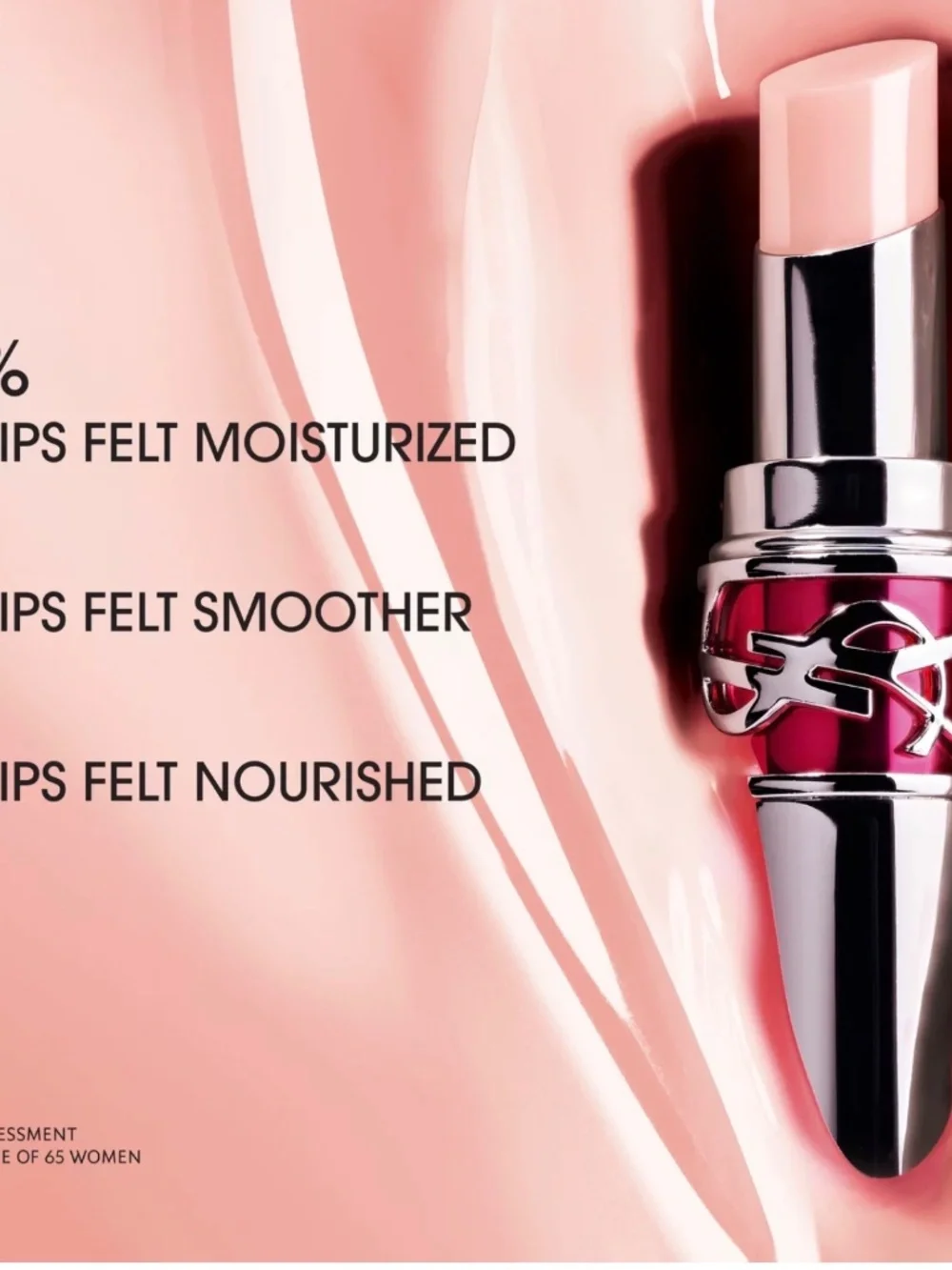 YSL Rouge Volupte Candy Glaze Double Care Balm - # 15 Showcasing Nude
